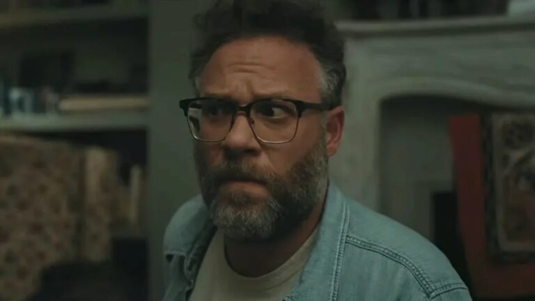 Seth Rogen in a scene from ‘The Invite’ (Photo: A24, 2026).